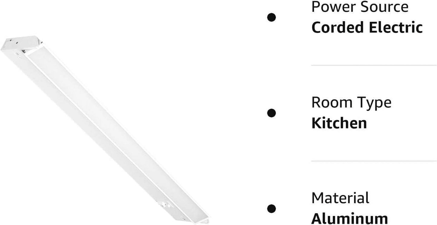 24 inch under cabinet ing or under cabinet 14 watt dimmable under counter s for kitchen 3cct 3000k/4000k/5000k -