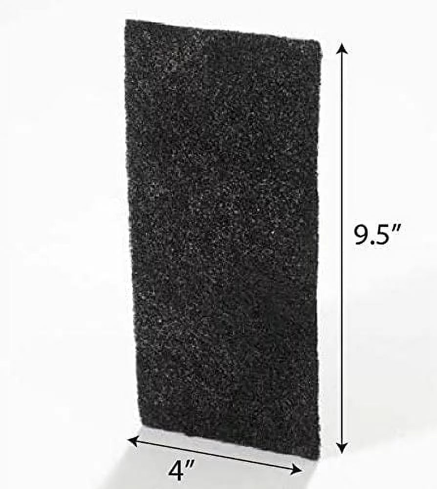 3-in-1 true hepa activated carbon air filter replacement with pre filter for holmes aer1 smoke grabber hapf30as-u4r air purifier  (4 hepa filters + 4 carbon filters)