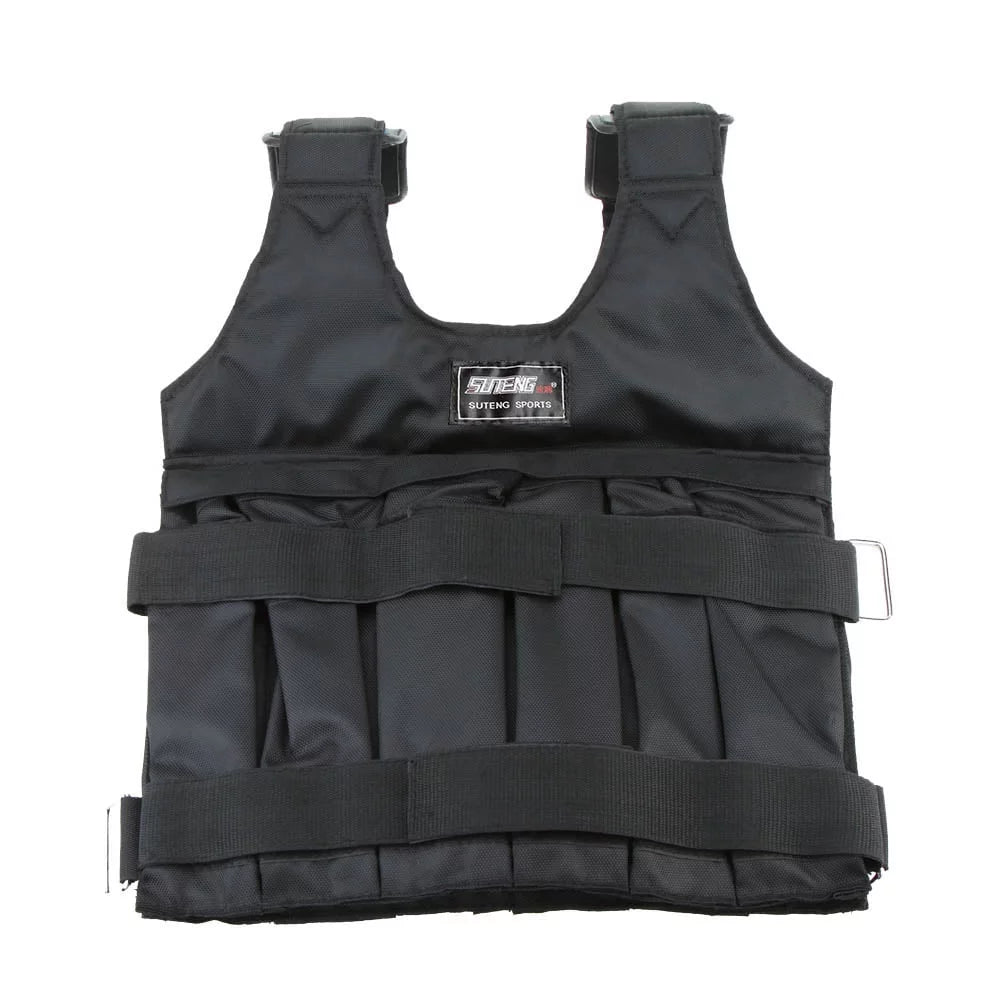 Suteng invisible weightloading sand clothing - adjustable weighted vest for exercise and boxing training, max loading 50kg