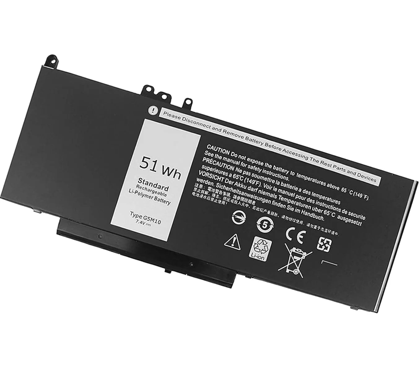 51wh battery for dell latitude e5250 e5450 e5550 3150 3160 3550 5550 5450 5250 series laptop notebook g5m10 08v5gx 8v5gx wyjc2 0wyjc2 r9xm9 txf9m vmkxm 5xfwc pf59y 1ky05 451-bbln 451-bbll 451-bblk