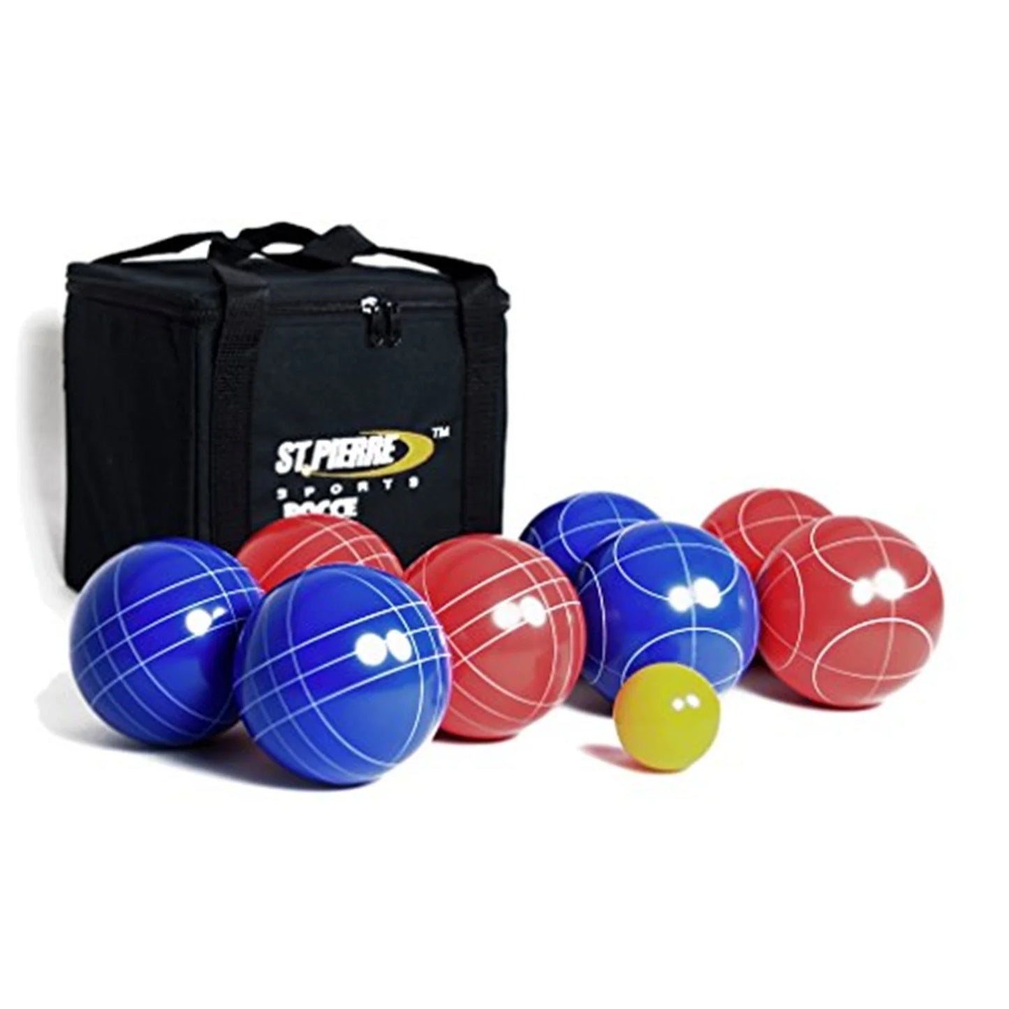 St. pierre sport bocce set in a nylon bag (100mm) by st.pierre