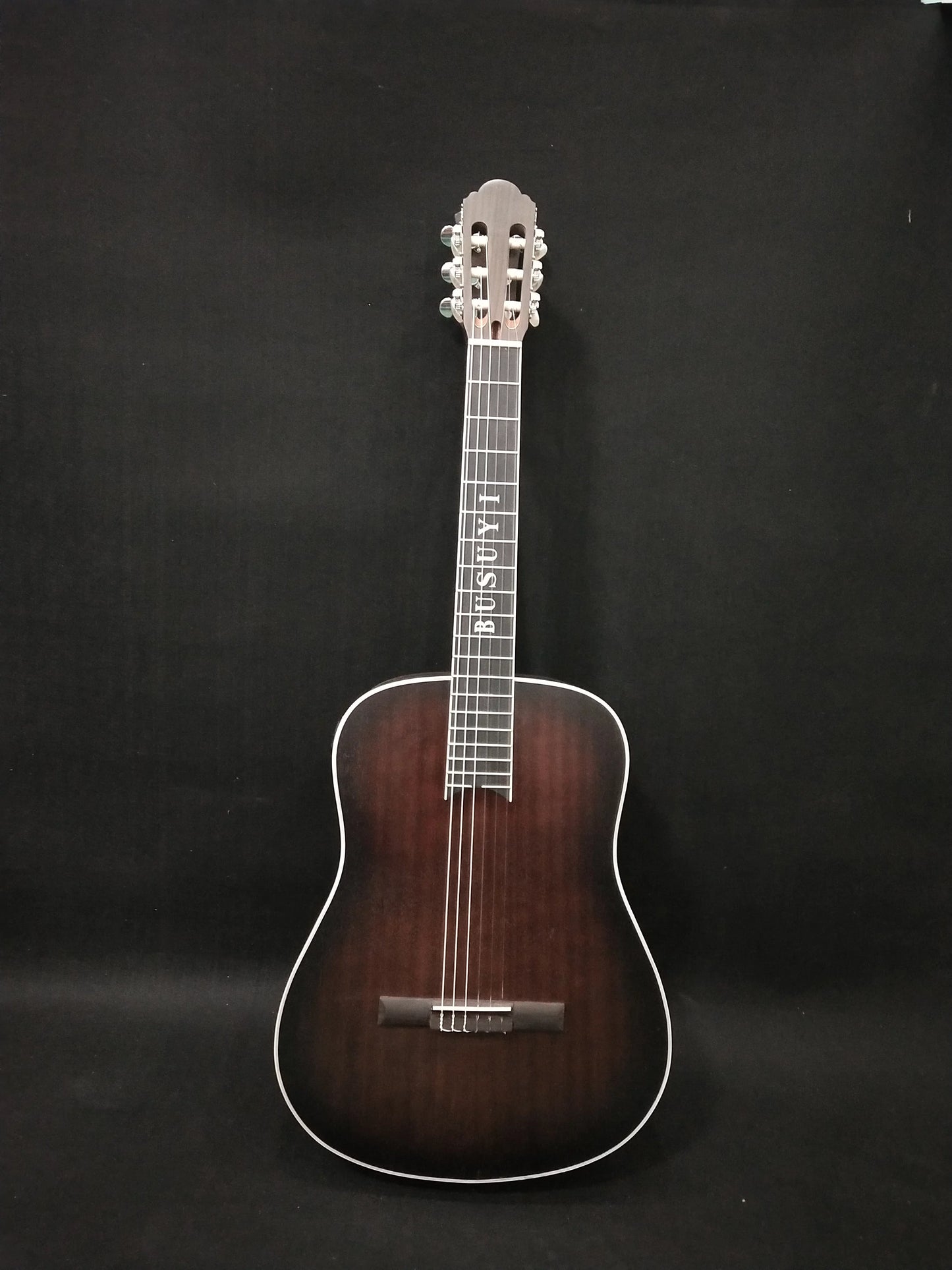 6 strings classical /6 strings acoustic double neck, double sided busuyi guitar 2021 npt+ bag